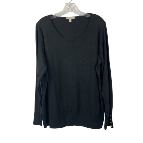 dressbarn Tops - Dressbarn Women's Casual Black Top